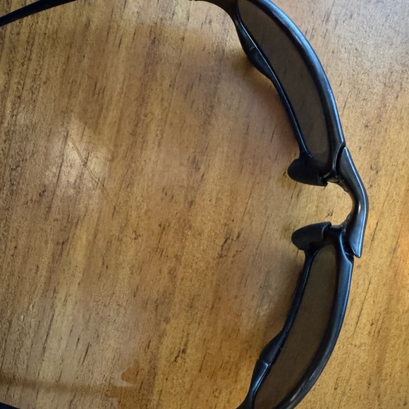 Oakley Juliet X Metal Carbon Sunglasses, Black Iridium Polarized - Picture 11 of 13